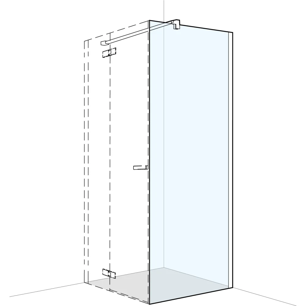 S600Plus Seitenwand für Pendeltüre